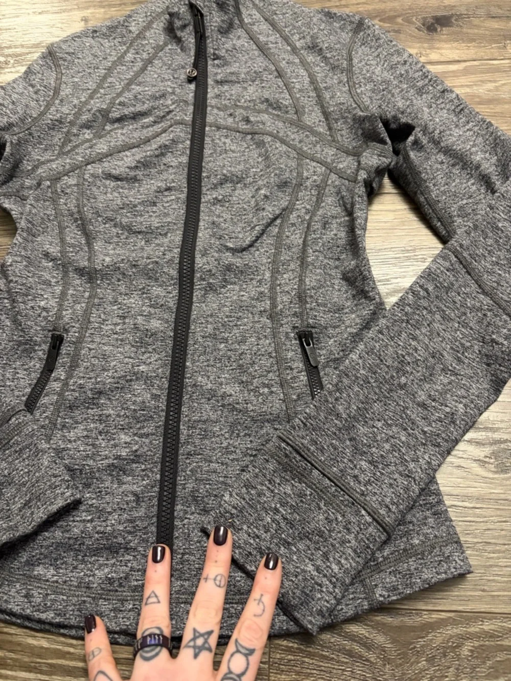 Lululemon Define Jacket *Luon (Heathered Black) Size 6
